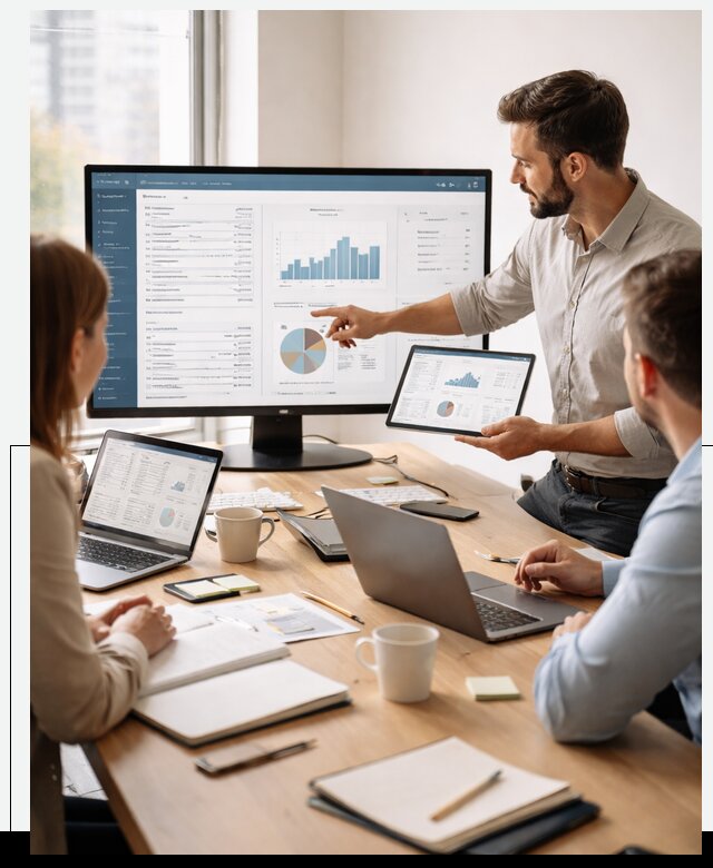 Разработка и внедрение ERP систем под бизнес в Луге