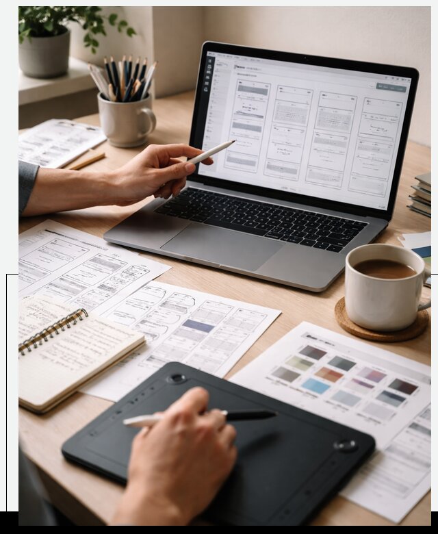Профессиональный UX UI дизайн интерфейсов и прототипов в Луге