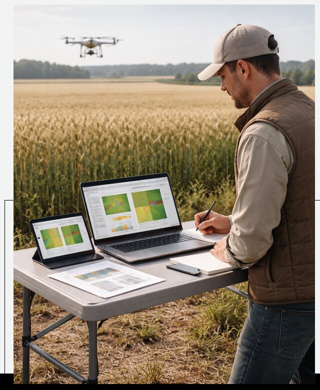 Система AI прогнозирования урожайности для точных агрономий в Луге