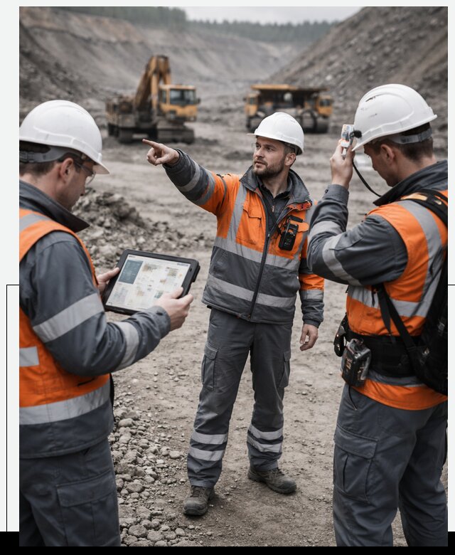 Система контроля персонала для горнодобывающей отрасли в Луге