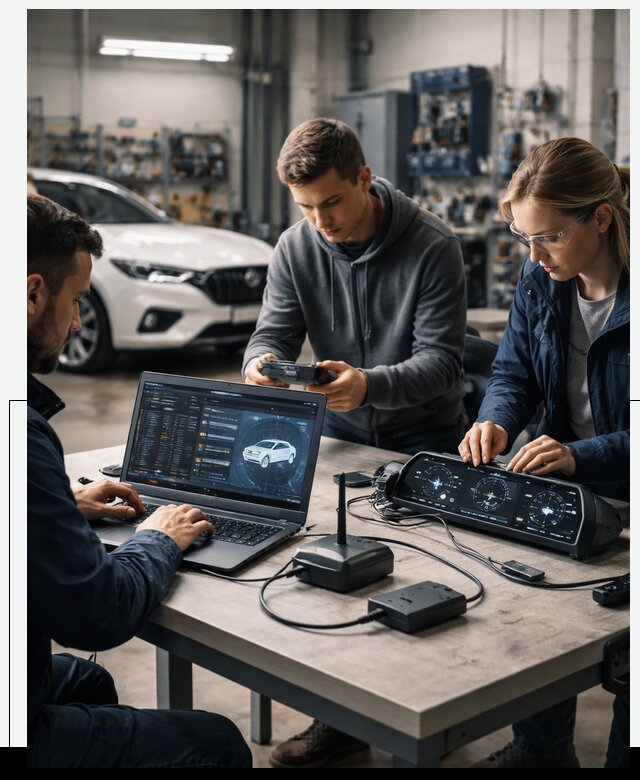 Разработка Connected Car и ПО для автопрома в Луге