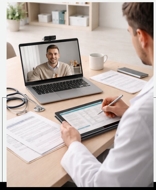 Разработка платформы телемедицины и видеоконсультаций в Луге