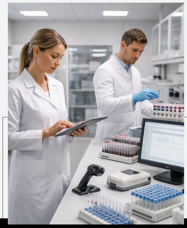 Разработка и внедрение LIMS системы для биотех лабораторий в Луге