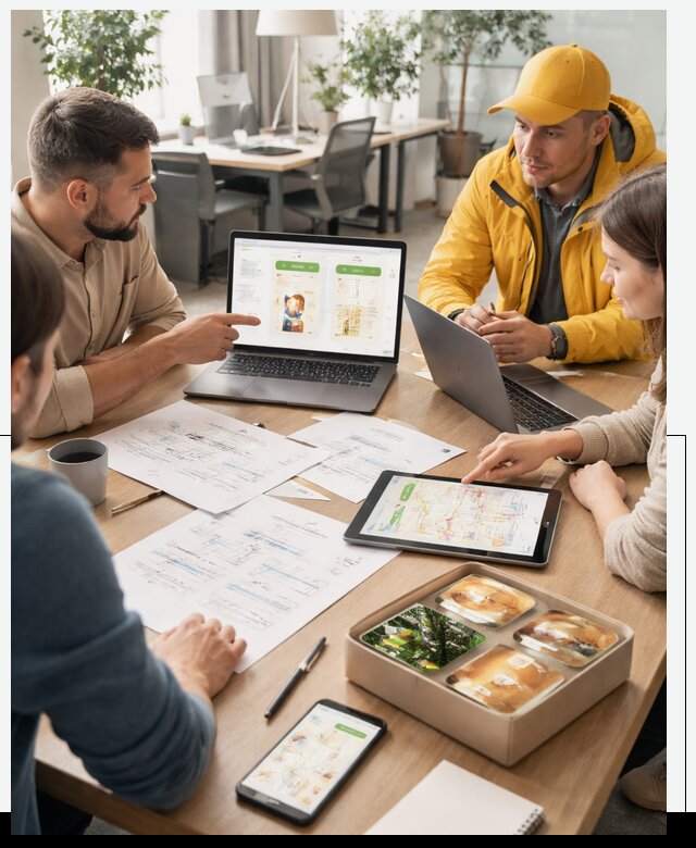 Разработка агрегатора доставки еды в Луге от 15465 р., АвикейЛга