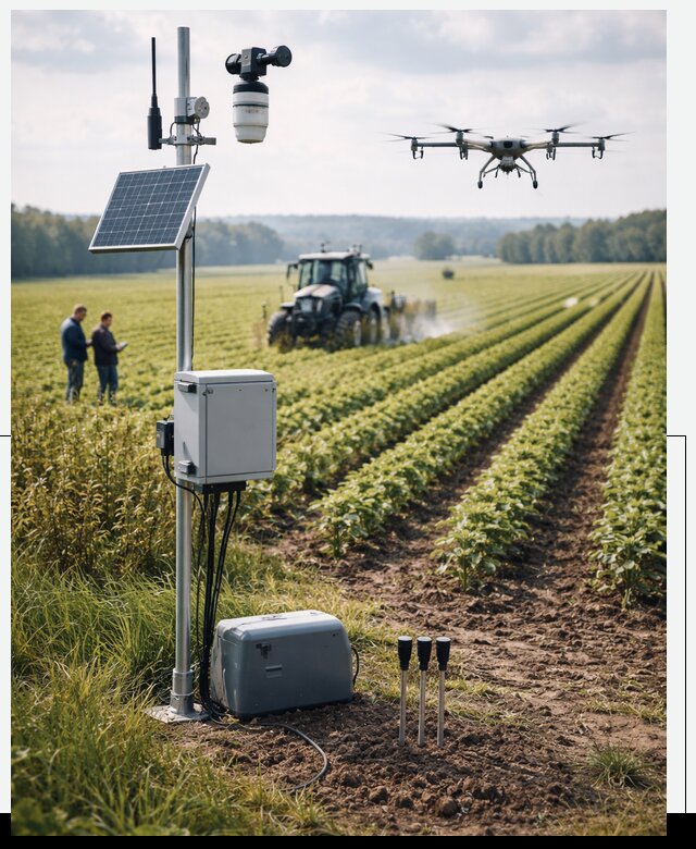 Разработка IoT мониторинга полей в Луге от 8764 р. | АвикейЛга